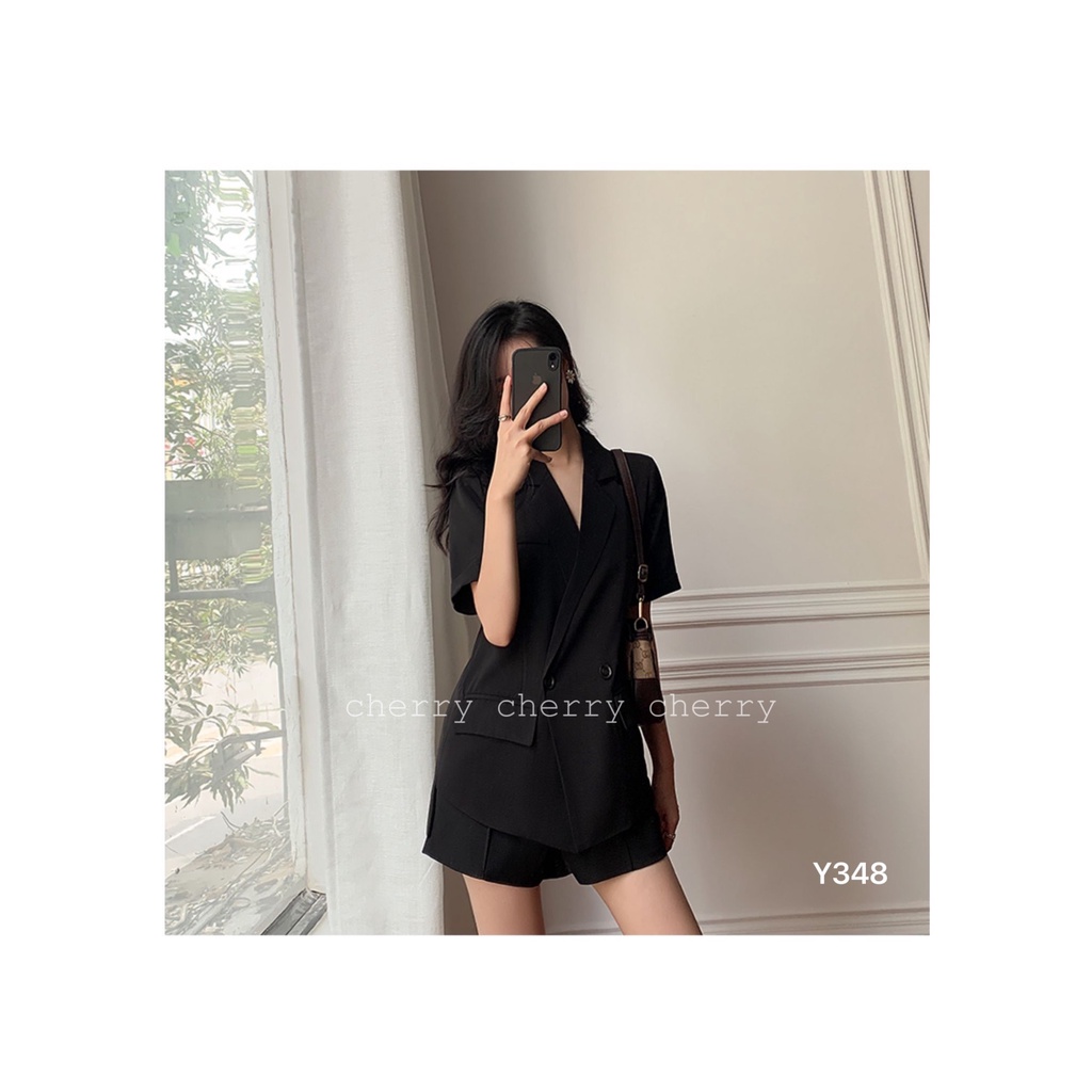 Set vest quần đùi Y348