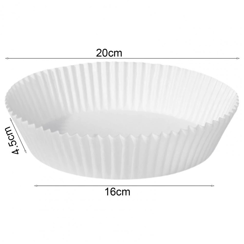 Set 50 giấy lót nướng bánh hình tròn chống dính thấm dầu