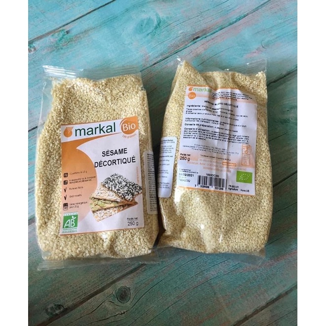 Mè trắng hữu cơ Markal 250g