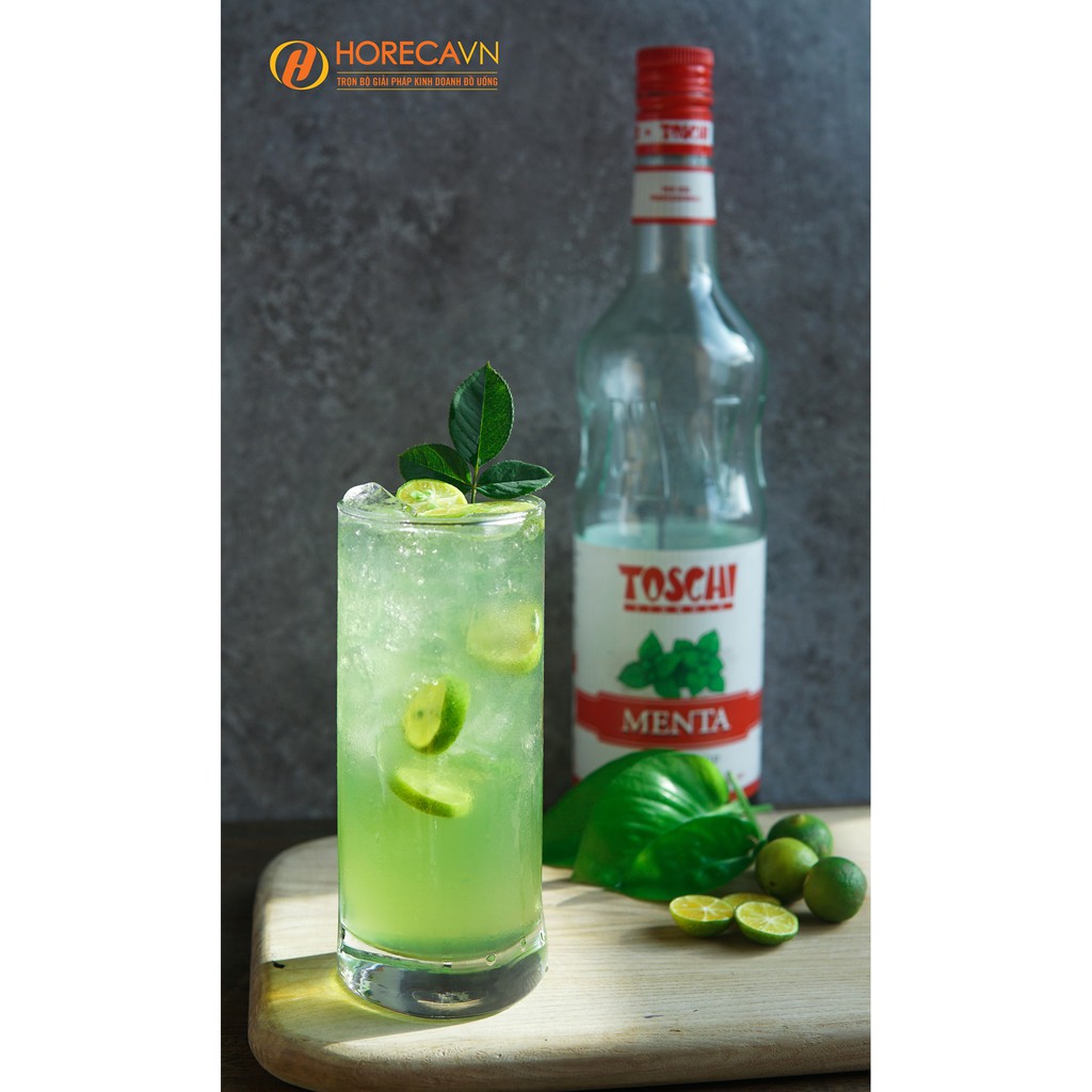 Siro Toschi Bạc Hà 1000ml - Toshi Mint Syrup 1000ml