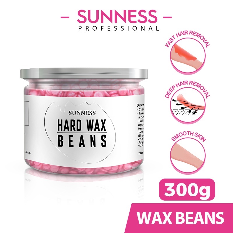 (Hàng Mới Về) SUNNESS 300gĐậu sáp tẩy lông 300g chuyên nghiệp cao cấp tiện dụng 300ML