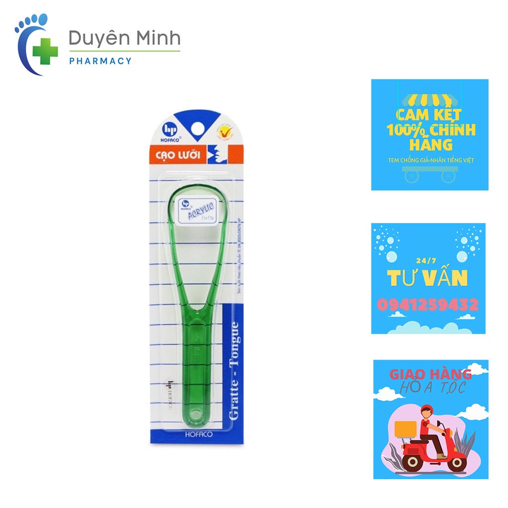 Dụng Cụ Cạo Lưỡi Cho Người Lớn GRATTE - TONGUE