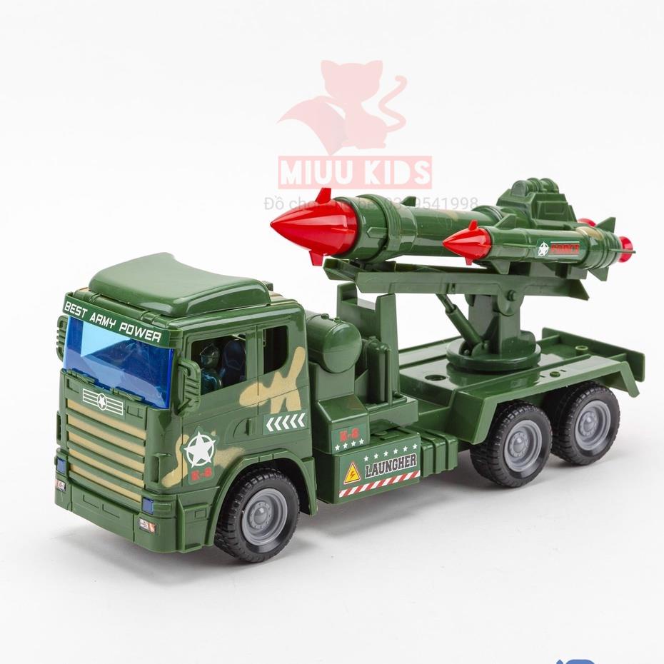 Xe Quân Sự Chở Tên Lửa Cho Bé