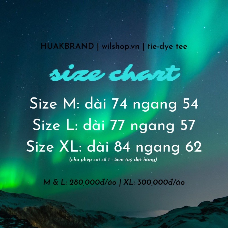 (M, L, XL) ÁO NHUỘM TIE-DYE - UNISEX - MÀU LOANG - PHÔNG THÁI