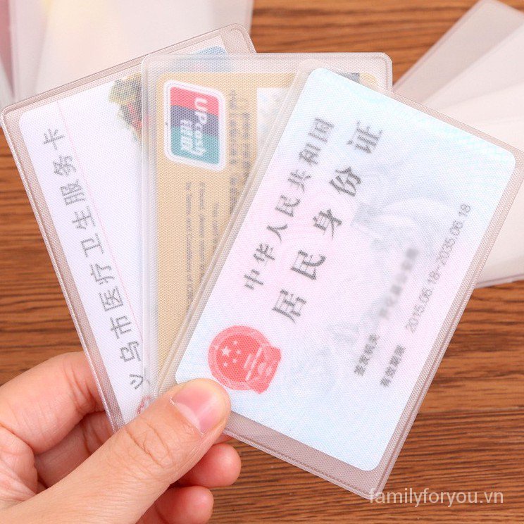 Vỏ đựng thẻ pvc bảo vệ chứng nhận