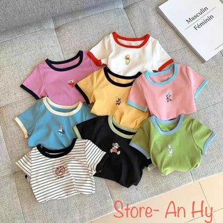 🌸free-ship🌸 áo thun hình thú nhiều màu cho bé trai & bé gái ❤️