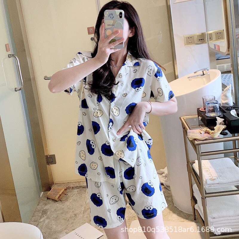 SÉT BỘ NGỦ PIJAMA HOẠT HÌNH DỄ THƯƠNG [ hàng có sẵn 1 số mẫu ]