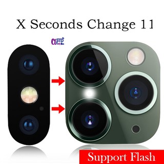 MIẾNG DÁN GIẢ CAMERA IPHONE 11 PRO MAX CHO IPHONE X - XS - XS MAX