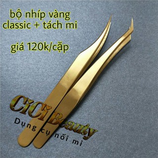 Nhíp Classic + Nhíp tách mi cao cấp hàng công ty
