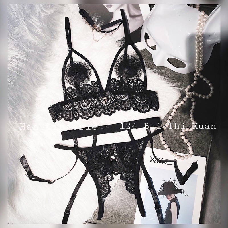 •3 MẪU• Bộ đồ lót ren cao cấp (tặng kèm phụ kiện) | BigBuy360 - bigbuy360.vn