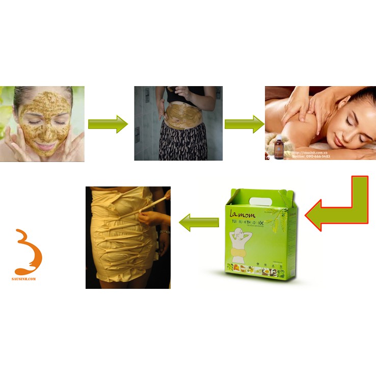 14 gói / hộp Thảo Mộc Săn Chắc Giảm Béo Bụng Sau sinh Tanamera