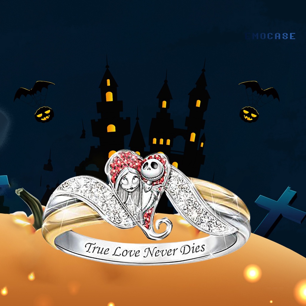 Nhẫn Hợp Kim Hình Trái Tim Đính Đá Nhiều Màu Sắc