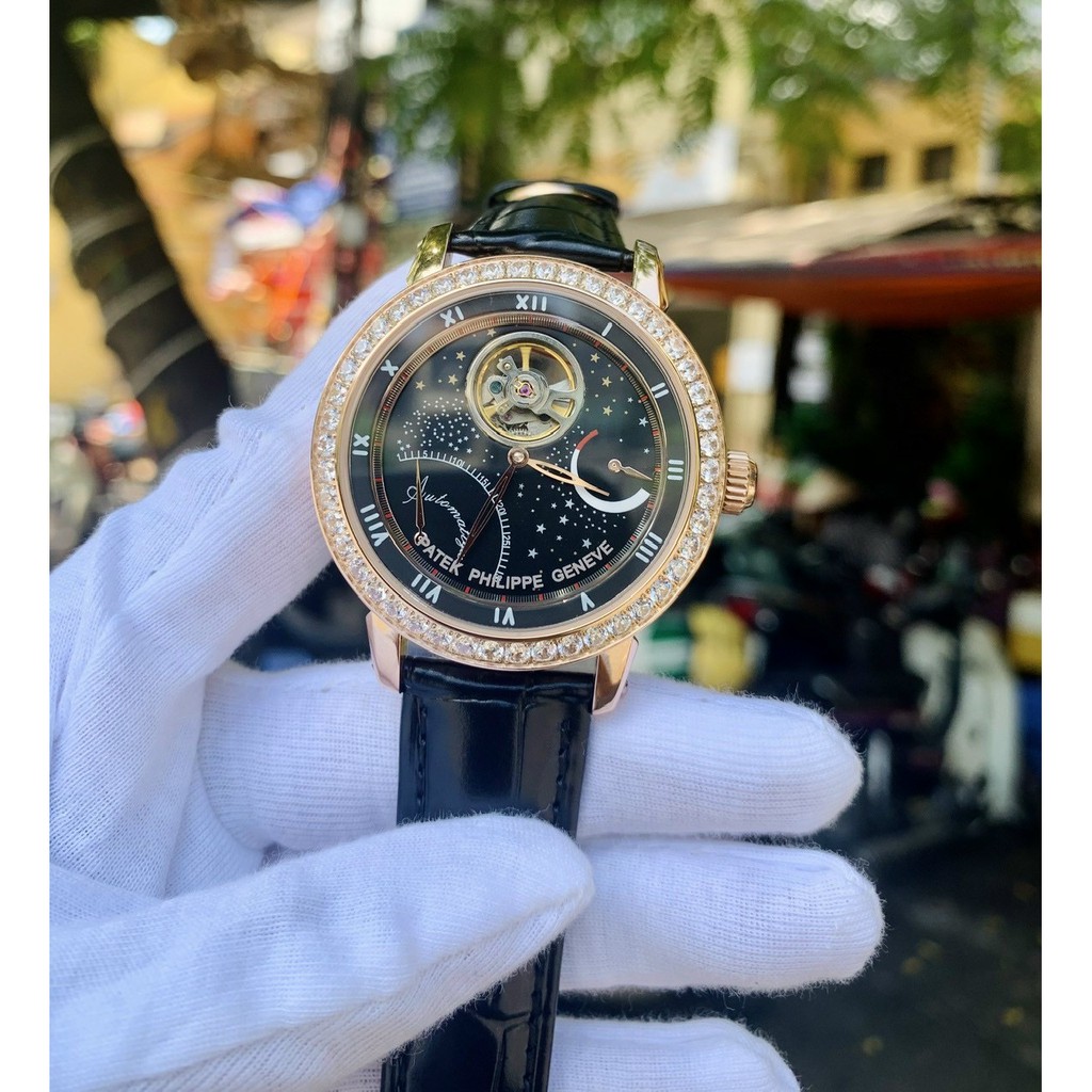 Đồng Hồ Nam PatekPhilipe Nautilus P5888 , Máy Automatic - Cơ , Dây Da , Size 40mm