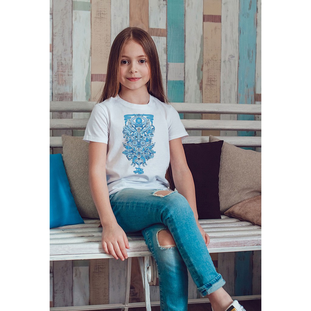 Áo Thun Bé Gái - Adi Das - Graphic - Nghệ Thuật - Unisex Cao Cấp -SKT20-00523