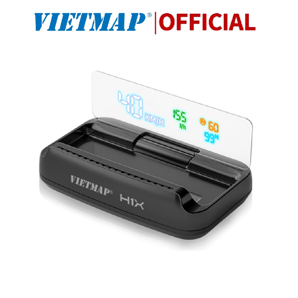 Vietmap HUD H1X - Màn Hình Hiển Thị Thông Tin Thông Minh - Phụ Kiện Ô tô - Bảo hành 12 tháng chính hãng