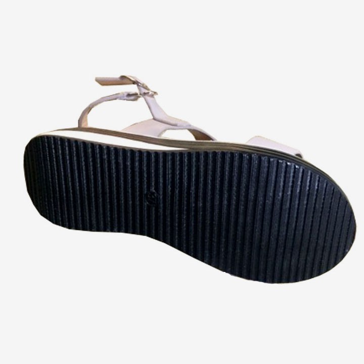 Dép sandal nữ đế xuồng xám 5cm TH22