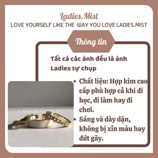 Nhẫn xà cừ set 3 chiếc Ladies