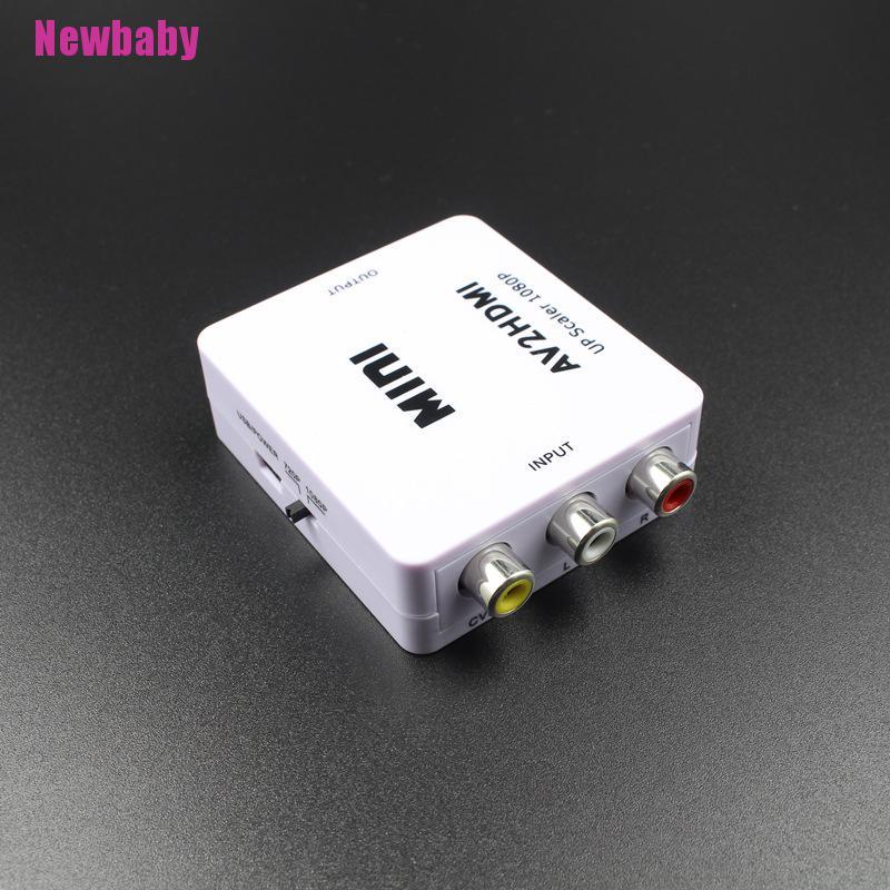 Bộ ChuyểN ĐổI Mini RCA AV Sang HDMI AV 2 Chuyên DụNg