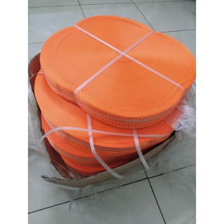 Dây đai vải polyester bản 50mm dài 100m chằng buộc hàng hóa (chiều dài tự chọn) 20m đến 100m