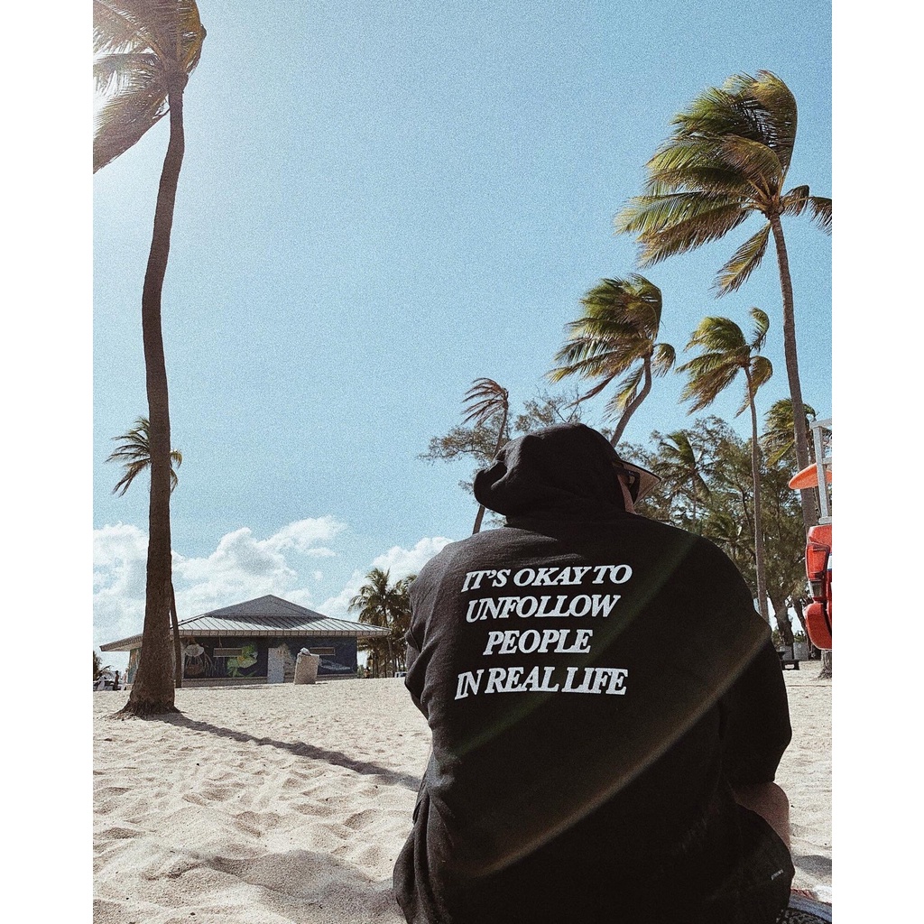Áo hoodie It's OK nỉ bông cao cấp Unisex Tubee Shop