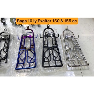 Baga 10 ly exciter 150 155 cc - lườn giữa ex 150 155 cực dày và chắc chắn - đèn xe việt
