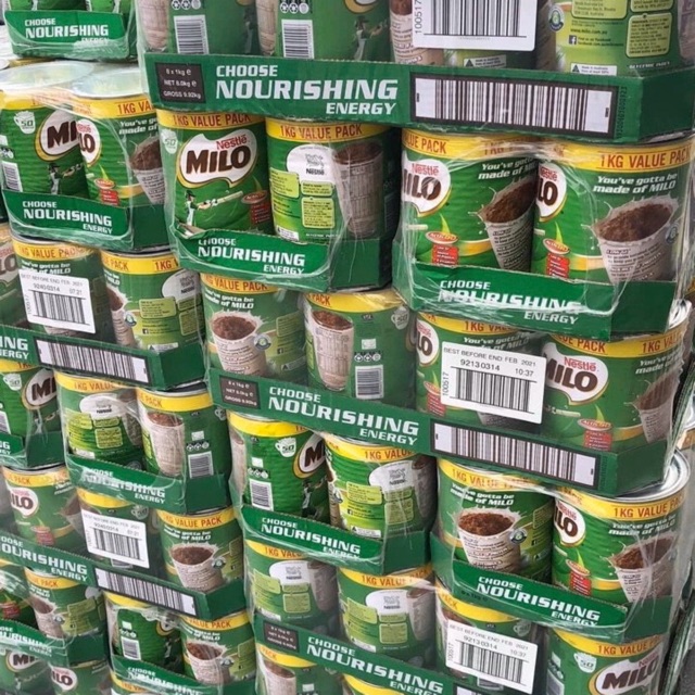 Sữa bột Nestlé Milo Úc 1000g (Date: JUN 2022)