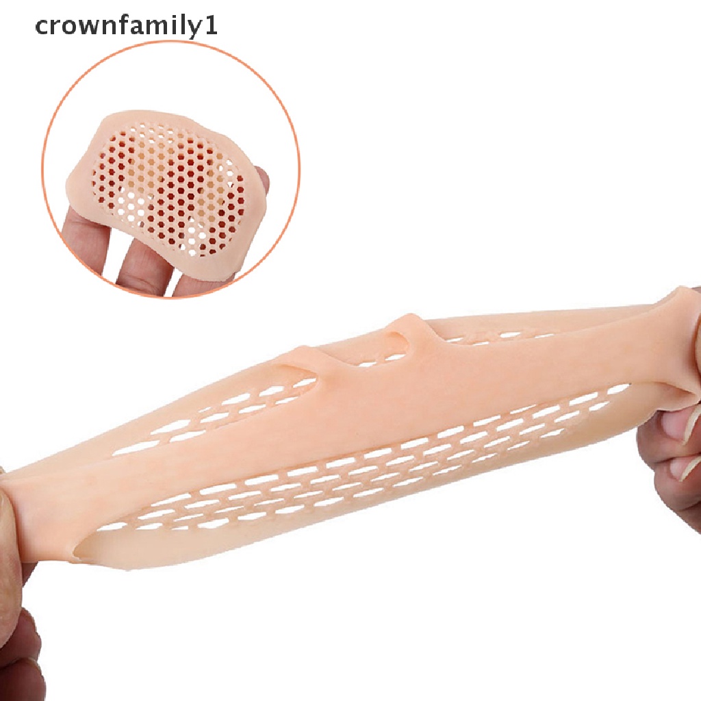 Set 2 Miếng Lót Giày Cao Gót Bằng Silicon Mềm Chống Trượt crownfamily1