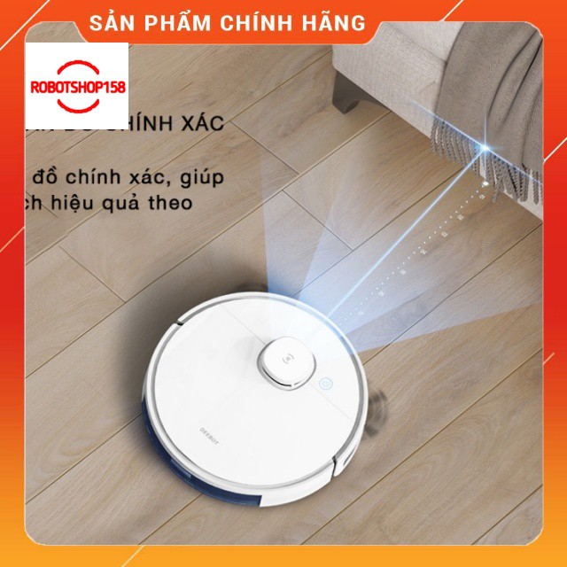 [Mã ELMS05 giảm 5% đơn 300k]Robot hút bụi lau nhà khử khuẩn Ecovacs Deebot N8 - Hàng mới 100% nguyên seal