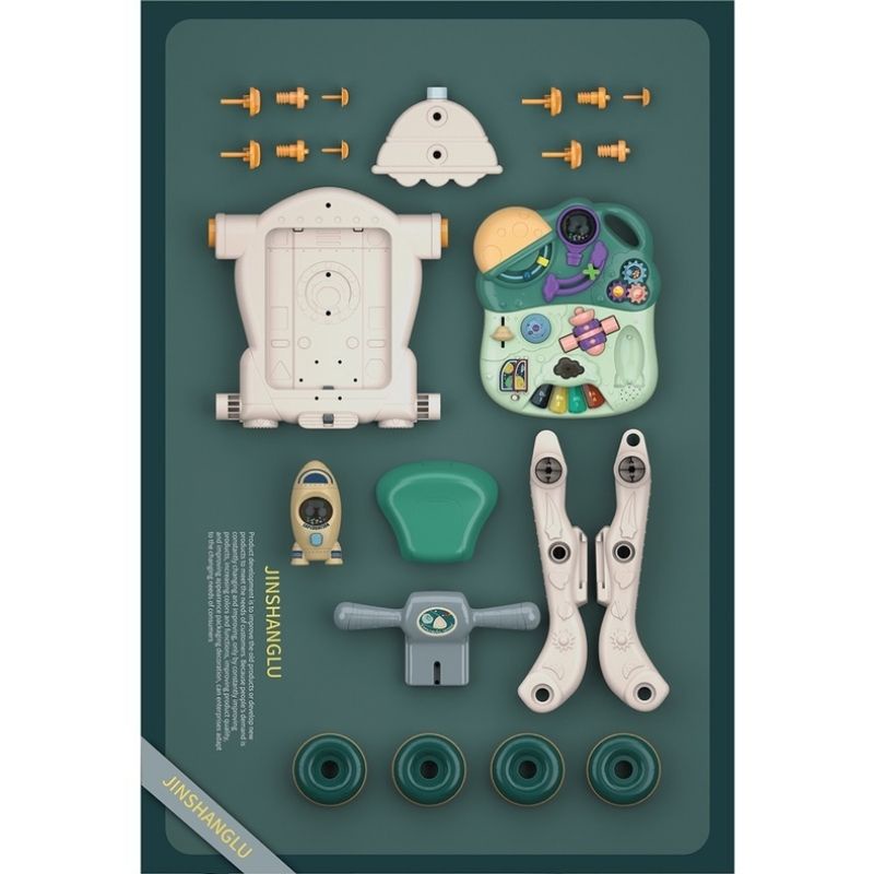 Xe tập đi 5 in 1 đa năng kiêm đồ chơi cao cấp phù hợp cho bé từ 0-6 tuổi BBTOYS 98