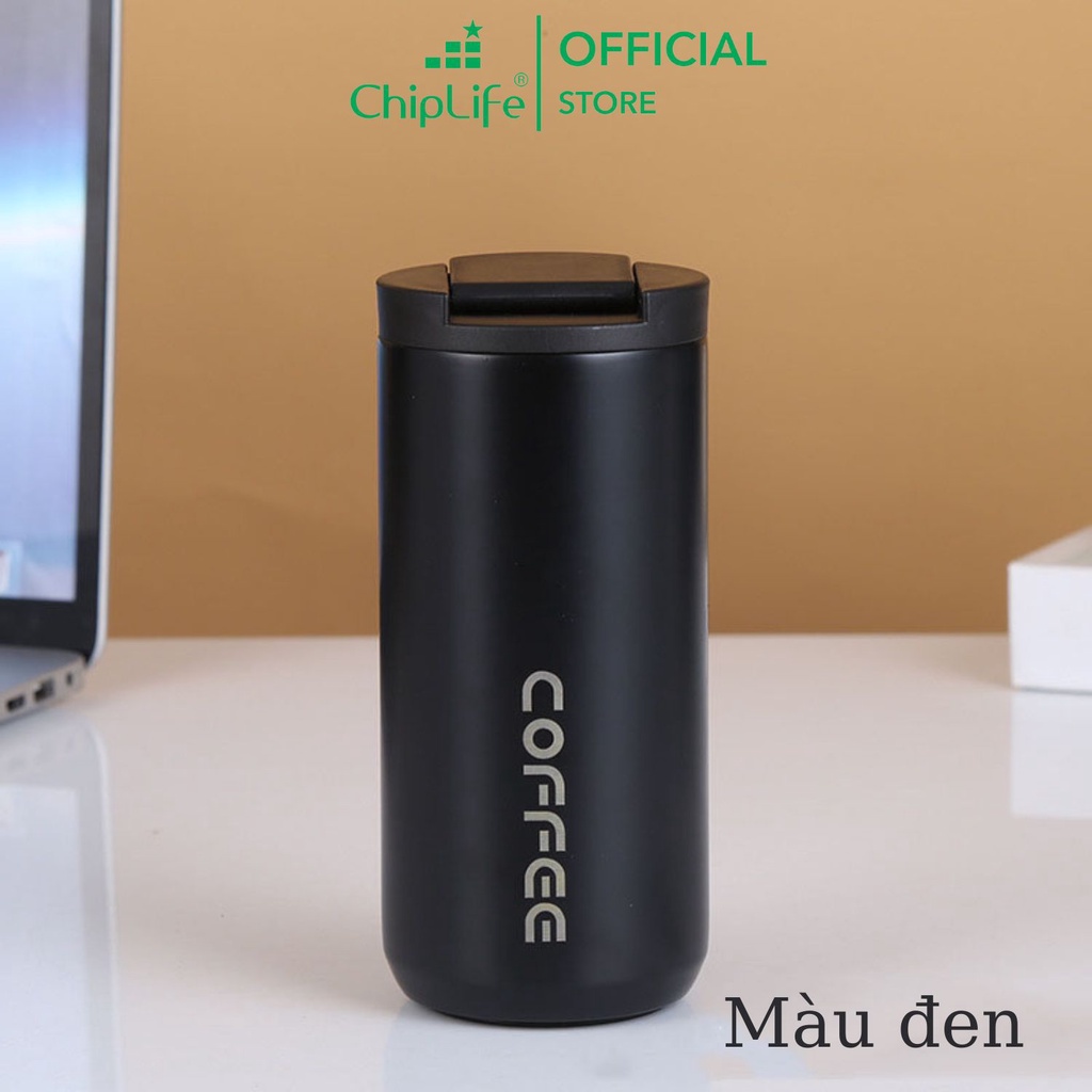 Ly Giữ Nhiệt ChipLife LCF4001 Khắc Tên - 3 màu - dung tích 400ml