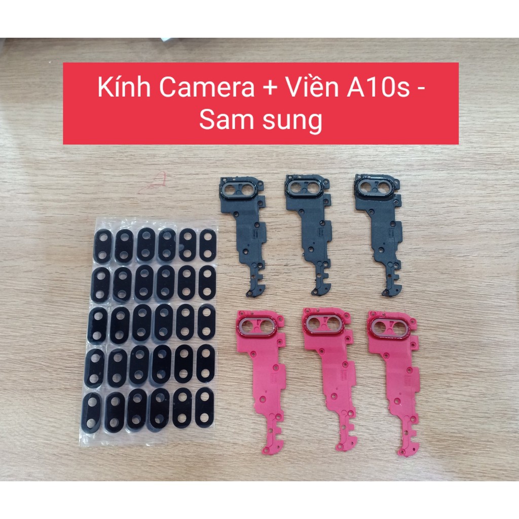 Kính Camera + vành A10s sam sung