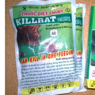 Cốm diệt chuột KILLRAT 0,005% (Hộp 2 gói)