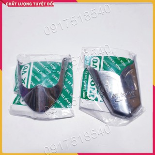 Bộ ốp mỏ dè INOX Xe WAVE BLADE. ( Giá 1 Bộ Trước, Sau ) (hình thật)