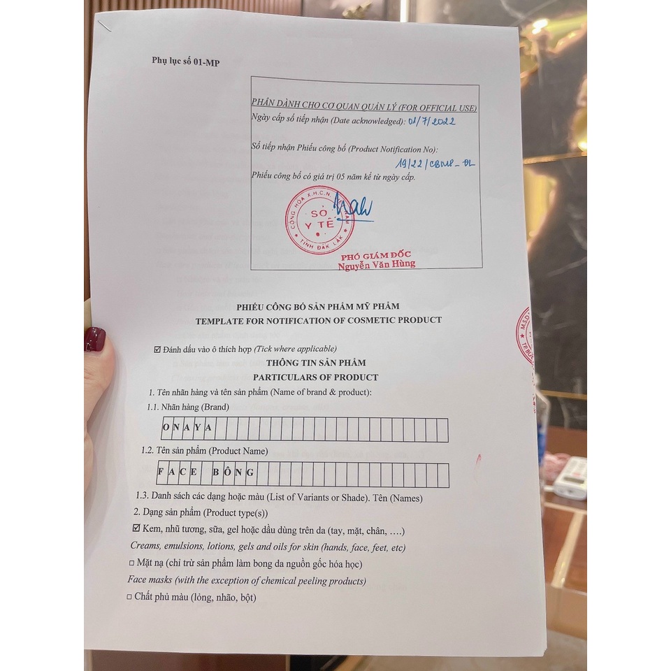 [Tặng Quà] Kem Face Bông ONAYA Chính Hãng - Kem Face Dưỡng Trắng Da Mờ Thâm Nám