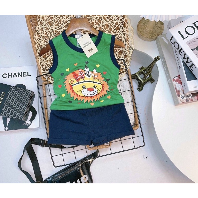 Bộ quần áo phông cho bé trai,chất liệu cotton 100% mềm mại cho bé