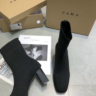 (Boot) Bốt Len Nữ Zara thấp cổ( ảnh thật ở cuối)
