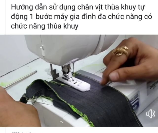 Rẻ nhất thị trường chân vịt thùa khuy 1 bước máy gia đình đa chức năng có chức năng thùa khuy 1 bước