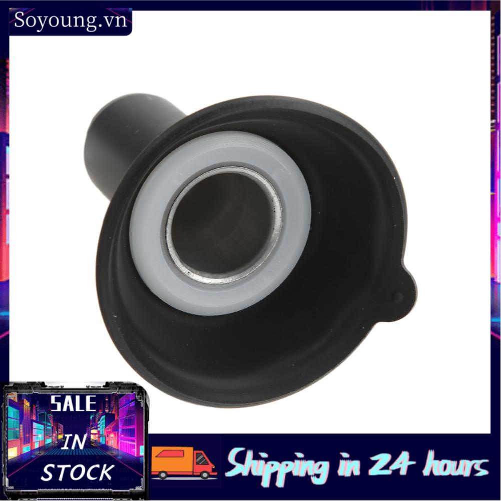 Soyoung 23.9mm Motorbike Carburetor Plunger Diaphragm Black Rubber Replacement for Virago XV250