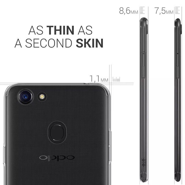 Ốp Dẻo Trong Suốt Dành Cho Oppo Neo7 Neo9 F1s F3 F5 F7 F9 A83 R9 R7 R7S A39 A57 Mirro5 A71 A3S F11pro F1