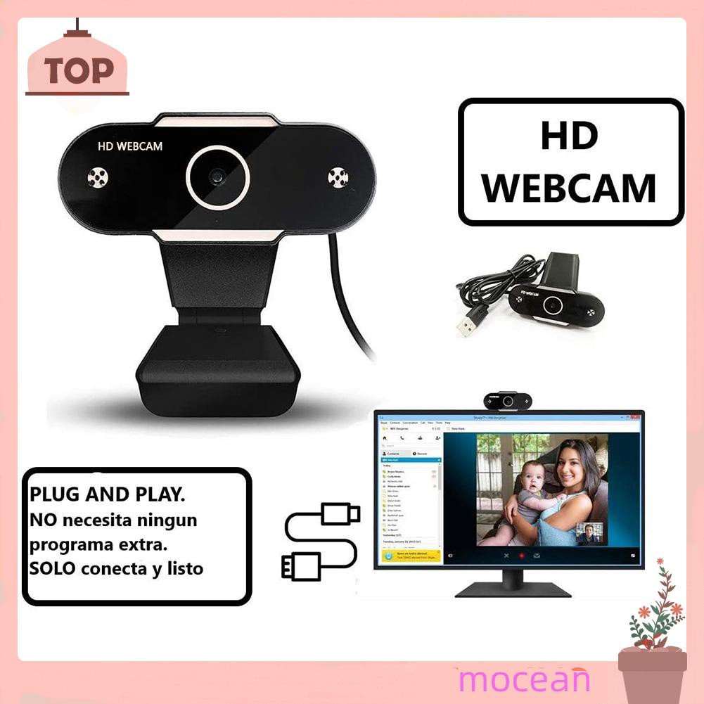 Webcam Mocean 720p Hd Usb 2.0 Cho Máy Tính