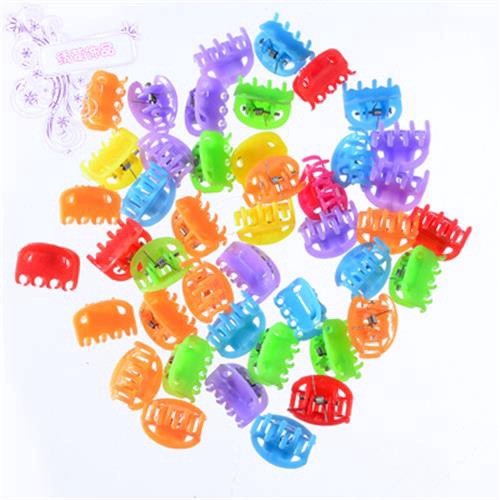 Set 20 Kẹp Tóc Hoa Mini Nhiều Màu Cho Bé Gái