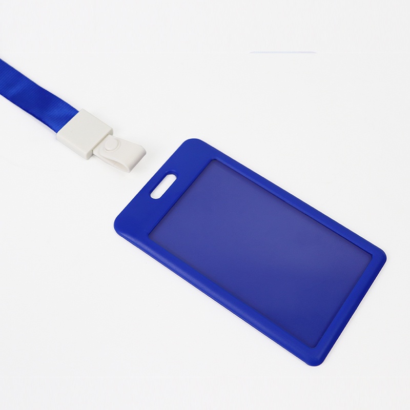 Dây đeo thẻ Fizz GuangBo 2cm 2 màu xanh + ghi 107008