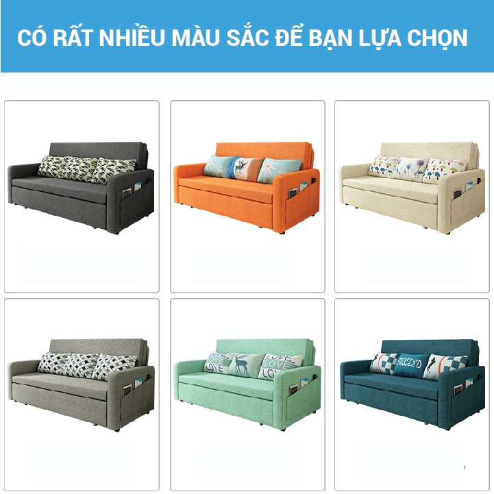 Ghế Sofa Giường ngủ đa năng gấp gọn thành ghế phong cách hiện đại - đa năng nâng cao tiện ích cuộc sống