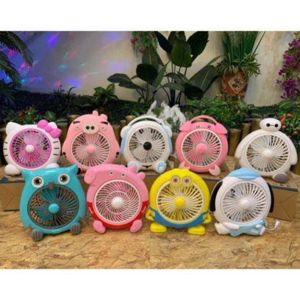 🌸🌸🌸 QUẠT ĐỂ BÀN MINI HÌNH THÚ KUTE + SIÊU MÁT🌸🌸🌸 | BigBuy360 - bigbuy360.vn