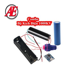 Combo máy đánh lửa 1000kv và phụ kiện
