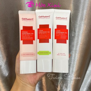Kem chống nắng Cell Fusion C Laser Sunscreen 100 phiên bản 2021