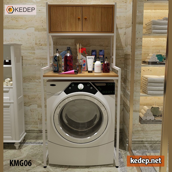 Kệ tủ để đồ máy giặt lồng ngang KMG06 | BigBuy360 - bigbuy360.vn