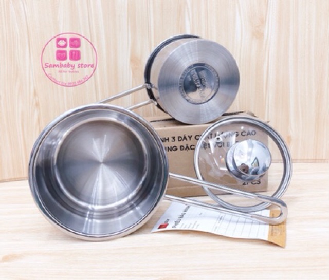 NỒI NẤU BỘT INOX 3 ĐÁY FISTAR