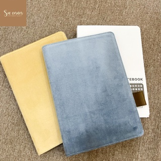 (Video) Bìa sổ Notebook / Note For size A5 bằng Nhung và da PU