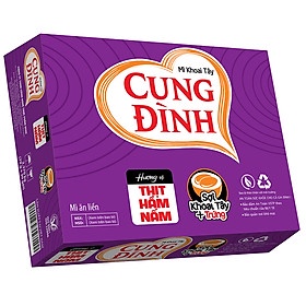 Mì Cung Đình Thịt Hầm Nấm 1 thùng ( Đại lý Ngọc Toản)
